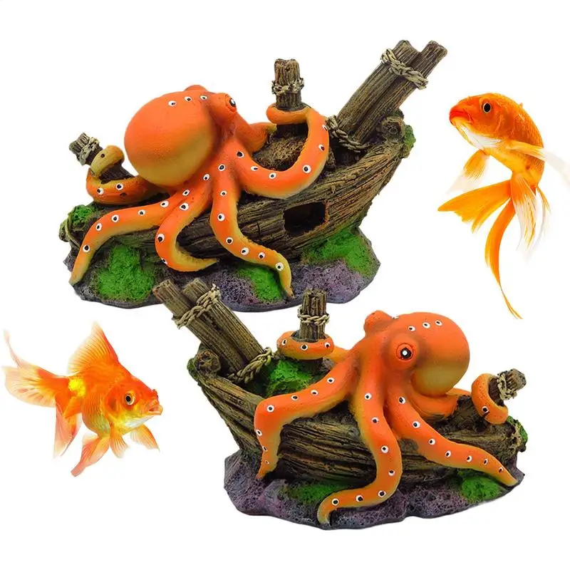 Small Aquarium Decoration Artificial Sea Creatures Decoration Accessories Cartoon Miniature 1005008517412260