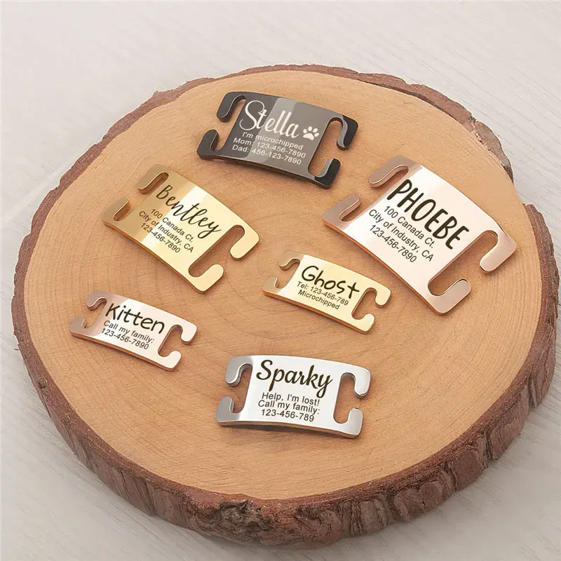 Custom Engraved Stainless Steel Pet ID Tag for Dogs Cats 1005008519699597