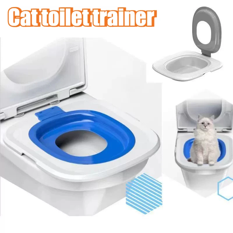 Reusable Cat Toilet Guide Trainer Cat Toilet Sand Tray Sand Pot Training Mat 1005008523729591