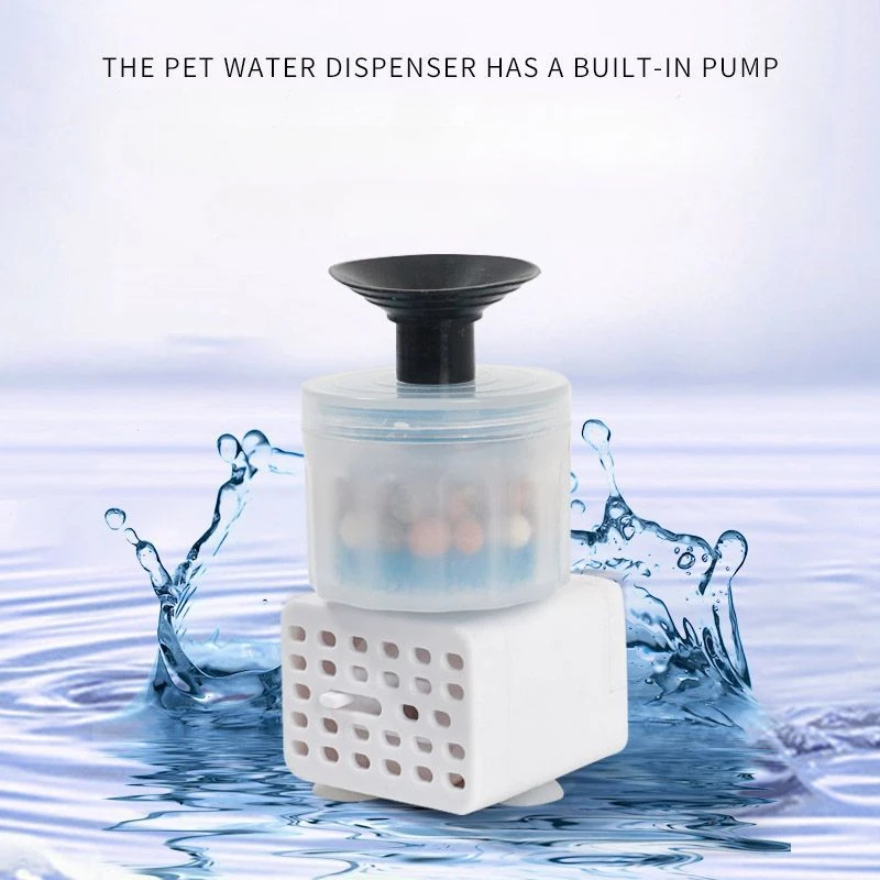 Pet Feeder USB DC5V Water Pump Filter Dog Cat Dispenser Silent Submersible Mini Filtration Device 1005008535733243