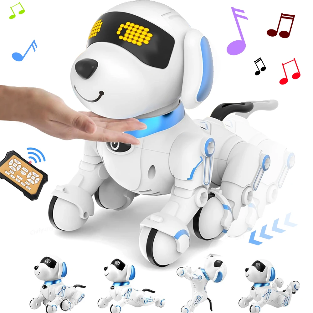 RC Robot Dog Electronic Stunt Pet Interactive Touch Programmable Smart Walking Dancing Kids 1005008543469902