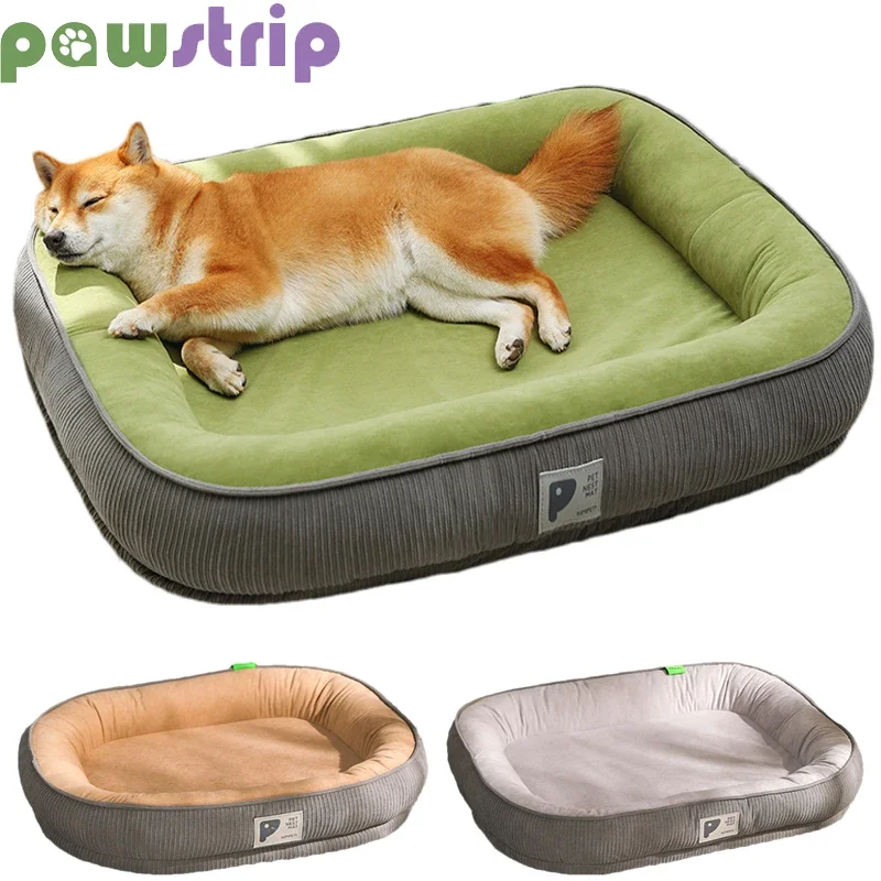 Eco-Friendly Plush Dog Bed 4-Season Comfort 1005008550427810