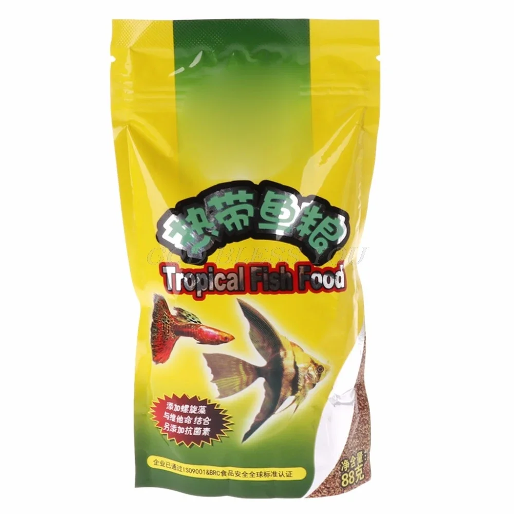 Tropical Fish Food, 88g, High Protein Nutritious Formula 1005008554591585