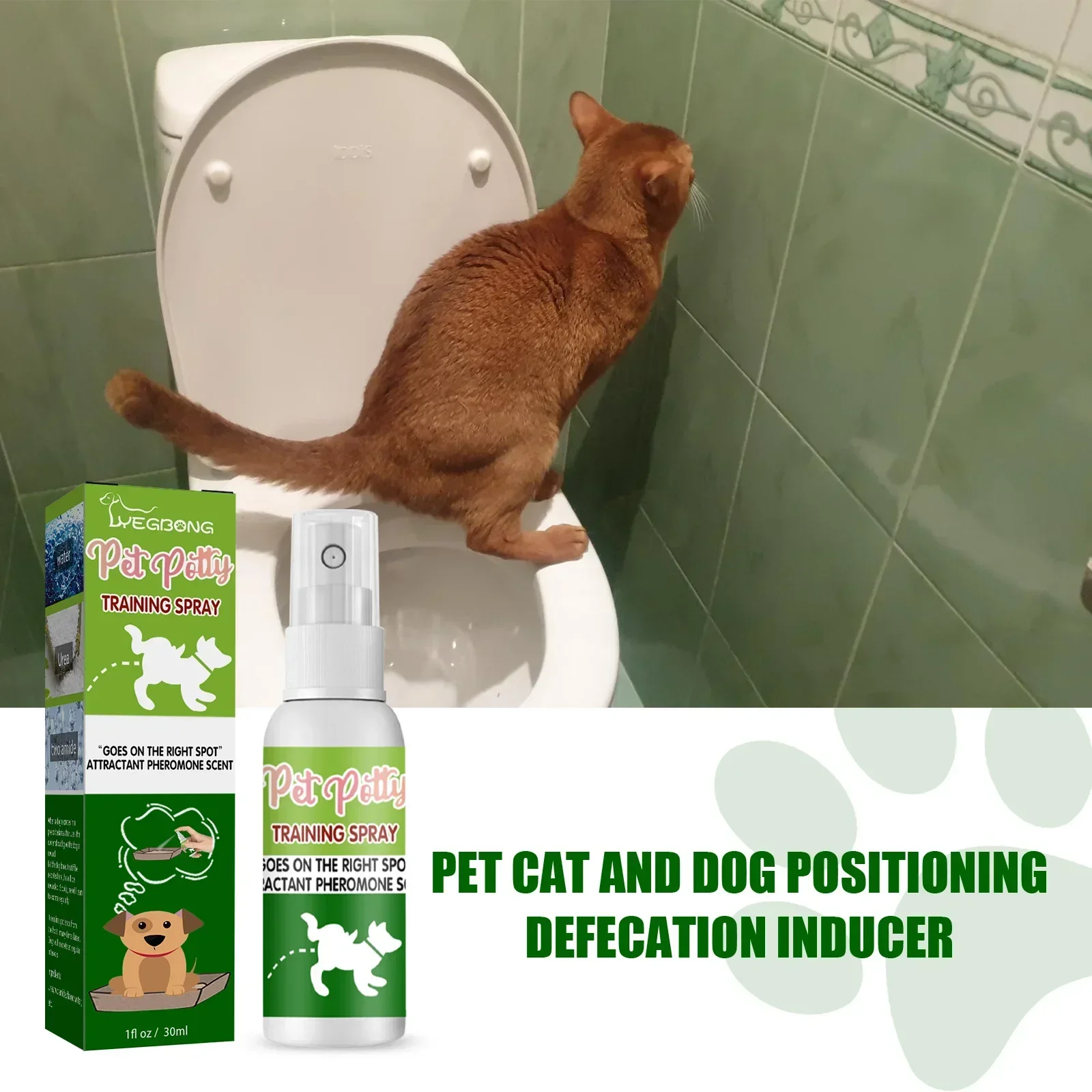 Pet Toilet Training Spray Inducer Dog Poops Cat Pee Positioning Defecation Puppy Stool Location 1005008561377876