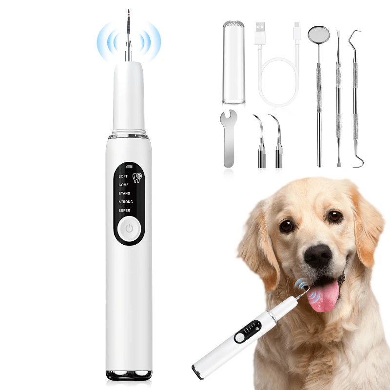 Cat Dog Dental Cleaner with USB Charging LED Light Pet Cleaning Oral Supplies Portable Waterproof 1005008564218586