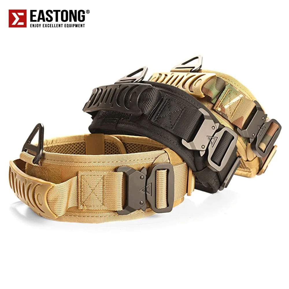 Reflective Nylon Tactical Dog Collar Classic Military Training with 2 Heavy Duty Metal Buckle 1005008571118195