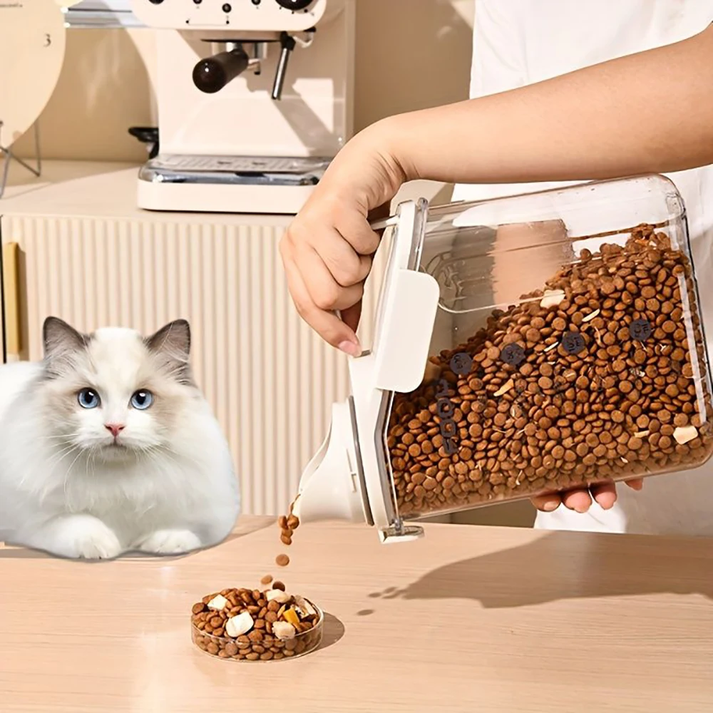 Custom Food Storage Bucket Sealed with Scale Pet Personalized Cat Food Dog Food 1005008574071024