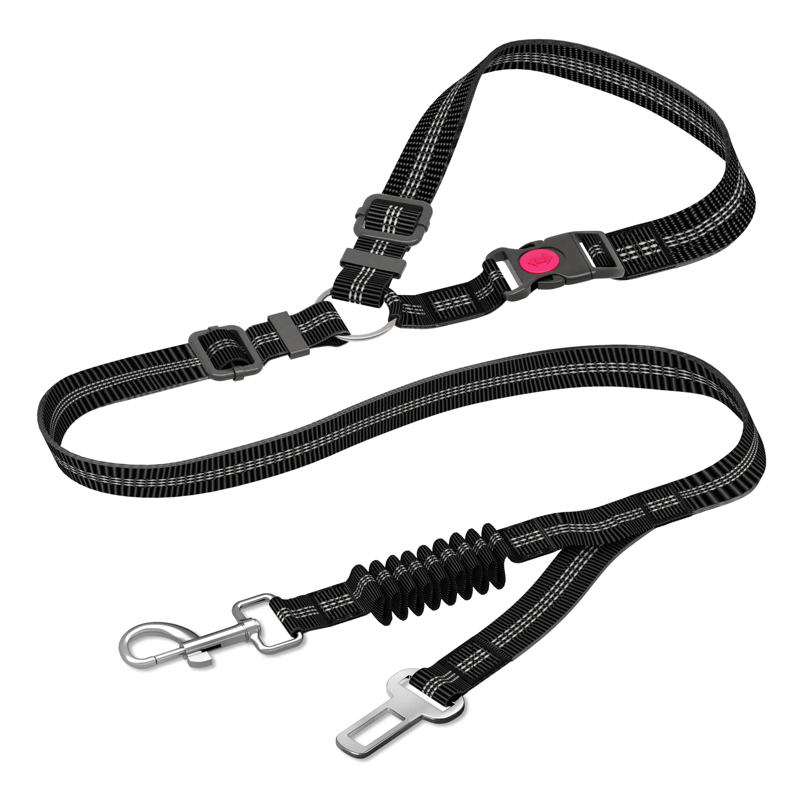 Dog Seat Belt, Updated Dual-Use Dog Seatbelt for Vehicle Headrests, Dog Car Leash 1005008582757153