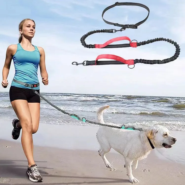 Hand Free Dog Leash for Pet Walking Dog Accessories Running Jogging Adjustable Waist Belt 1005008583434754