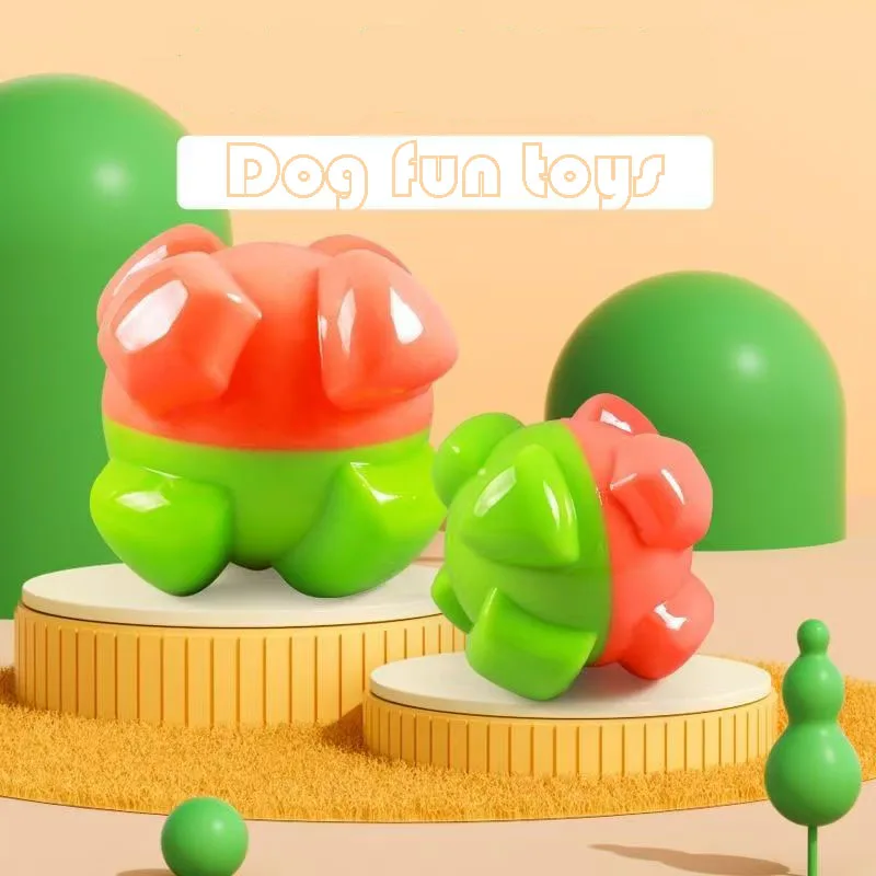Interactive Dog Educational Toys for Training and Reassuring Companionship, Vocal Rubber Toys 1005008596723173