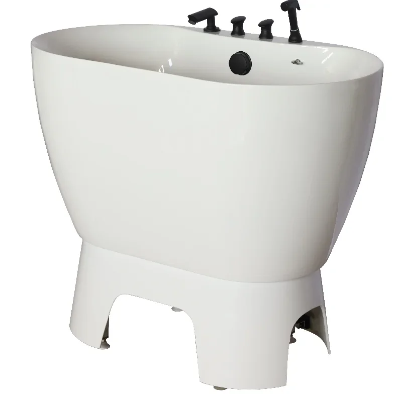 Pet Dog Grooming Bathing Tub Lifting Door Fiberglass Fancy Small Medium Breeds Tub 120X73X100cm 1005008606360493