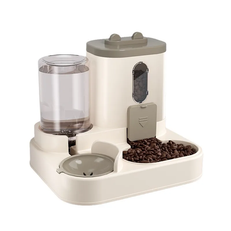 Automatic Water Dispenser, Detachable Automatic Food Bowl Set, Large Capacity Pet Feeder (2 In-1) 1005008626796945