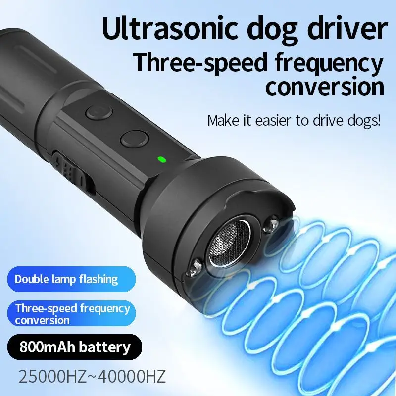 Rechargeable Ultrasonic Dog Bark Control Device 1005008633770645
