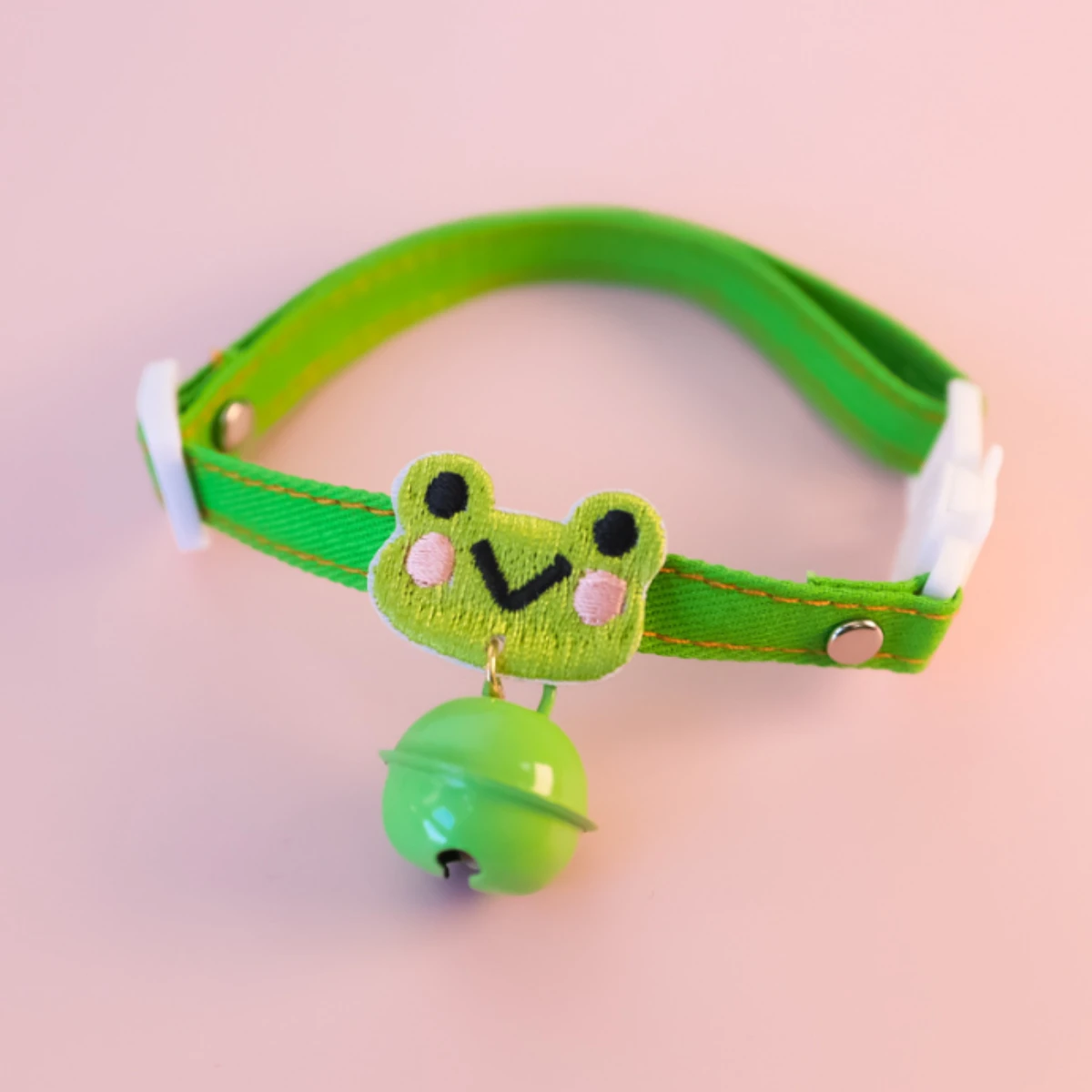Super Cute Cotton Cat Collar Anti-Choking Safety Buckle Adjustable Pet Collars Rabbit/Frog/Panda 1005008635492011