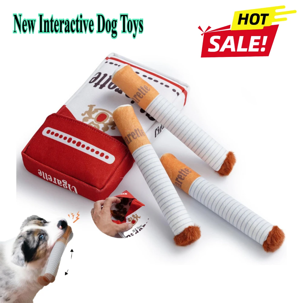 Dog Toy Funny Interactive Plush Toys Creatives Cigarette Design Giggling Chewing for the Perfect 1005008638836314
