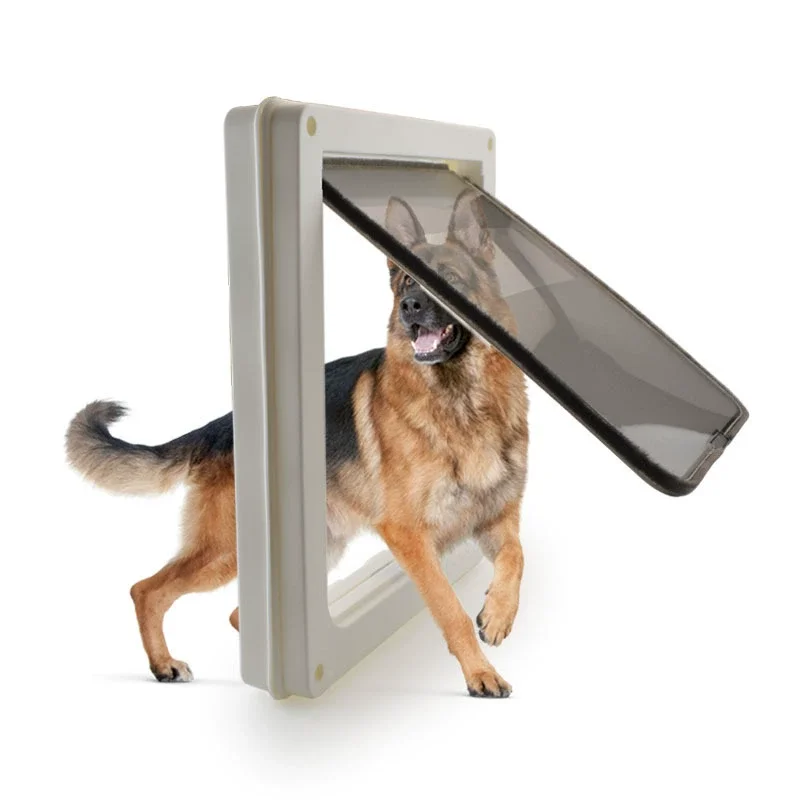 Large Pet Door for Medium and Dogs, High-Quality Abs Dog Door, Suitable for Border Collies, Lockable 1005008640327784