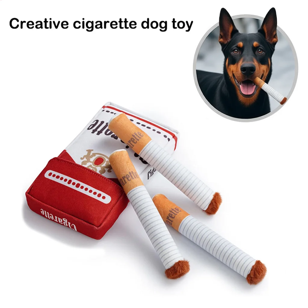 Large Dog Toys for Indestructible Dogs Interactive Toy Training Aids Fake Cigarettes Puppy 1005008644151479