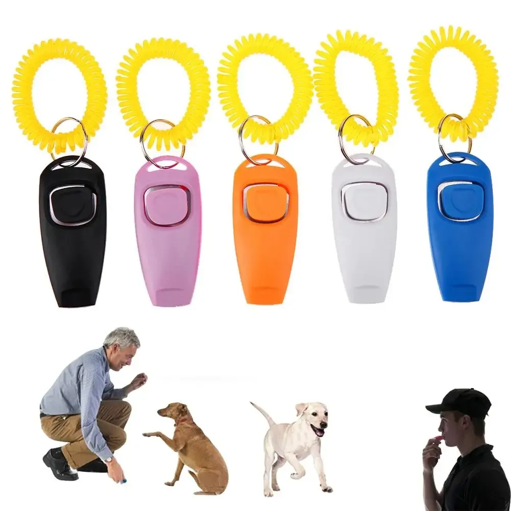 Pet Clicker Dog Training Whistle Pet Dog Cat Training Sound Trainer Assistive Guide 1005008648308736