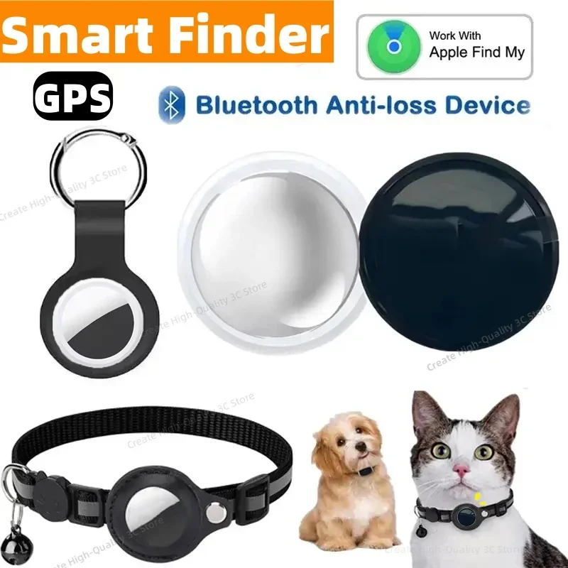 GPS Tracker System for Findmy App Airtag Mini Smart Bluetooth Locator Child Finder Bag Anti-Loss 1005008652409145