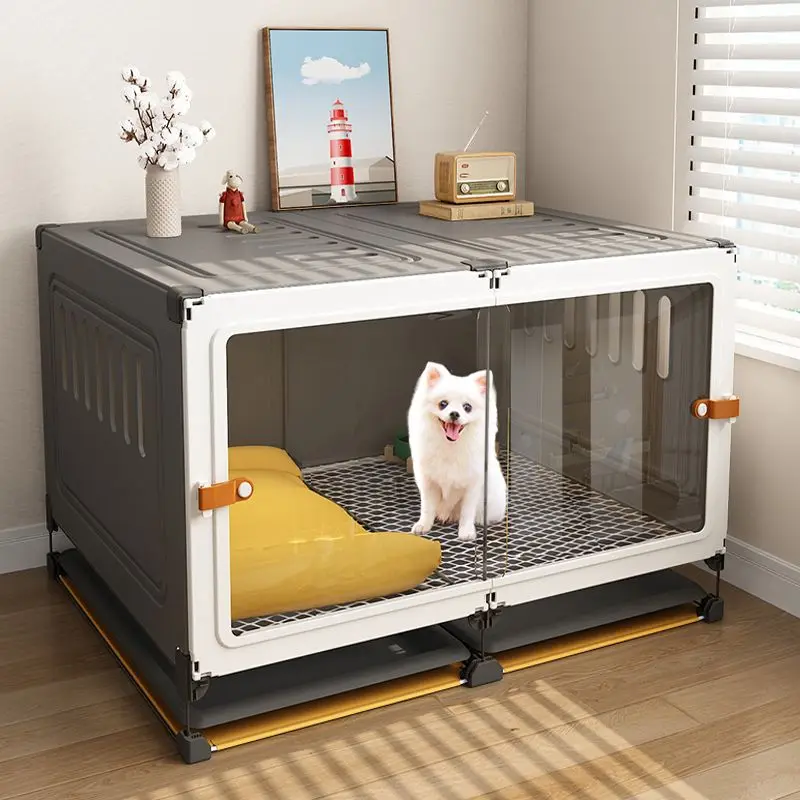 Home Indoor Dog Cage Multifunctional Small Dog Bed Large Space Breathable Dog Fence Convenient 1005008652677252