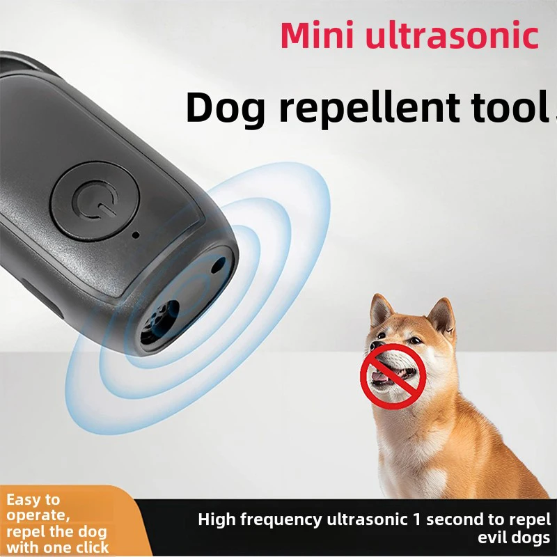 Ultrasonic Dog Removal Device Anti-Dog Bite and Bark Stopper Portable Dog Training Device USB 1005008654673134