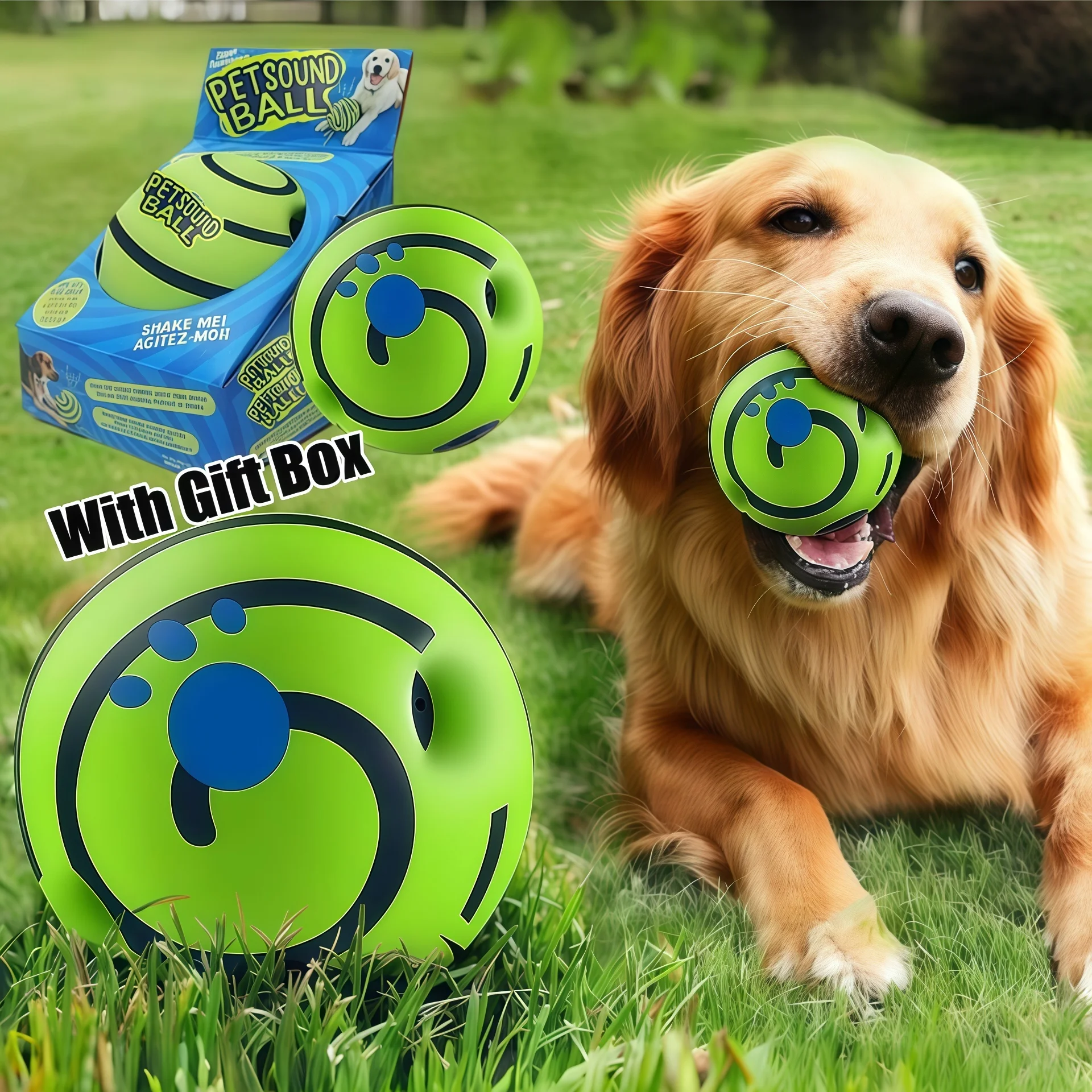 Dog Toy Wobble Wag Giggle Glow Ball Interactive Dog Attention Toy Fun Giggle Sounds Ball When 1005008654755628