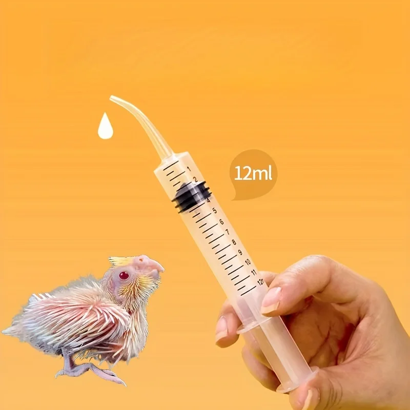Curved Tip Syringe for Pet Feeding & Medication 1005008667409542