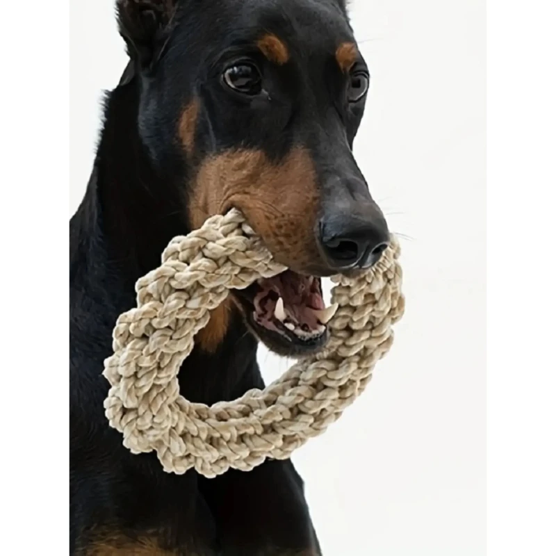 Pet Dog Rope Toy Durable Chew Bite Resistant Pet Toys for Medium Large Dogs Golden Retriever 1005008686802239