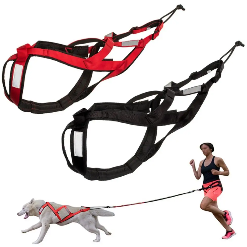 Reflective Dog Harness Adjustable Weight Mushing Dog Sled Harness Pulling Sledding Skijoring Pet 1005008695130933