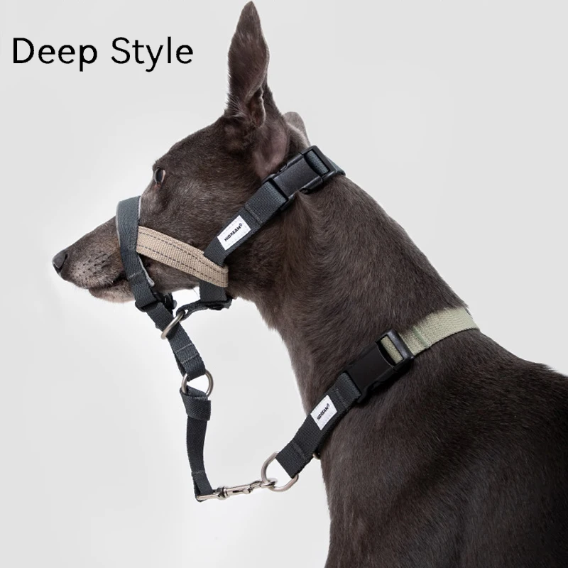 Dog Mouth Anti Barking Bark Collar Dog Adjustable Training Mesh Fabric Explosion-Proof Flushing 1005008700262920