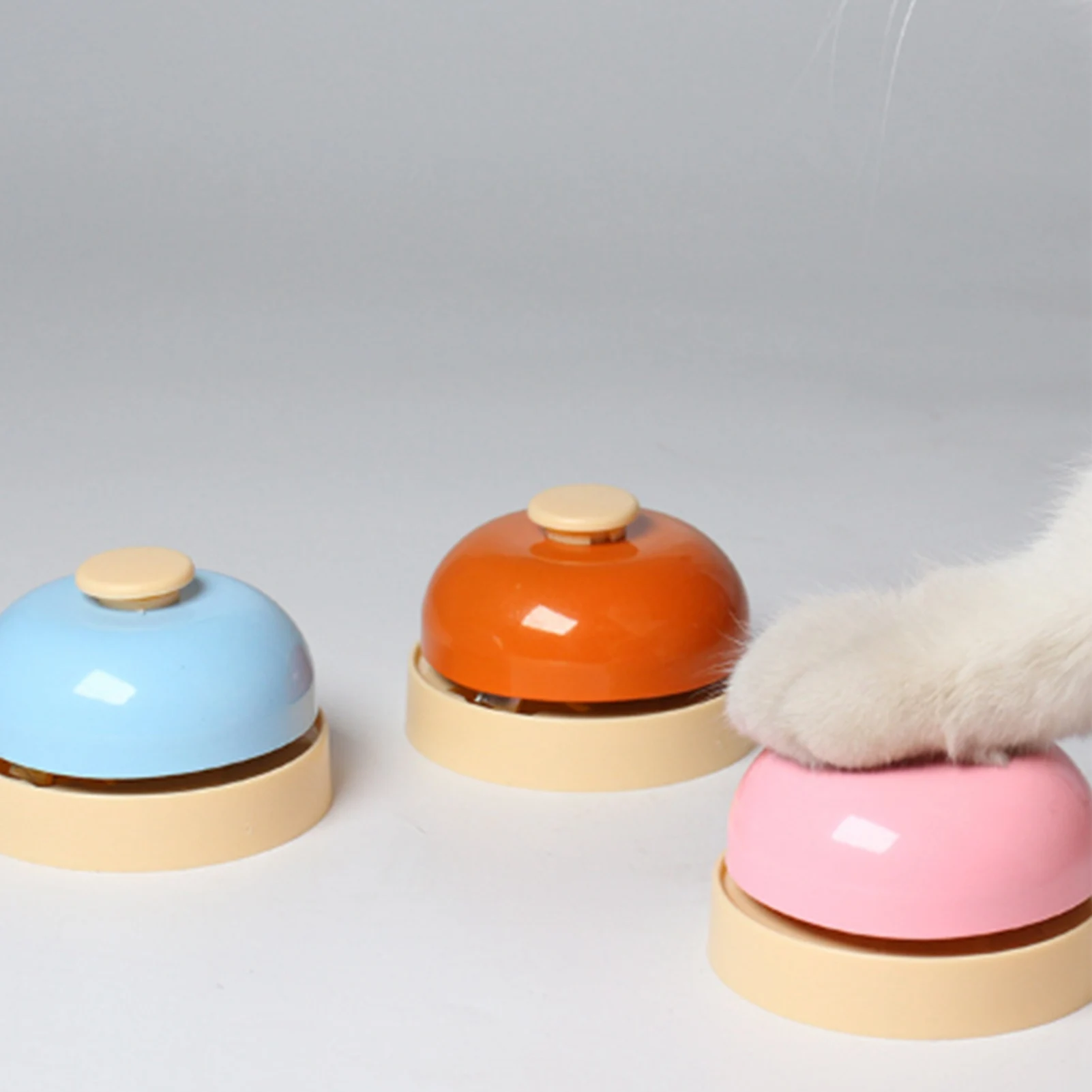 Pet Call Bell Sensitive Buttons Metal Dog Training Called Dinner Bell for Pet Toys Dinner 1005008709966793