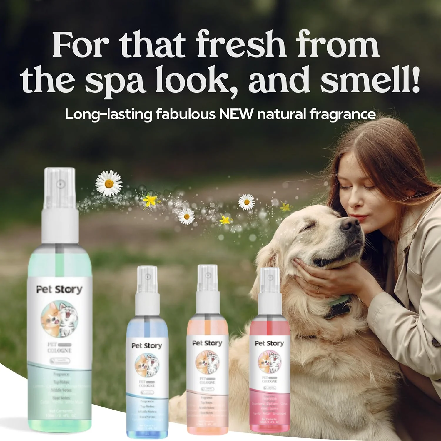 Premium Grooming Spray Dog Spray Deodorizer Perfume for Dogs-Dog Cologne Spray Long Lasting Dog 1005008710748912