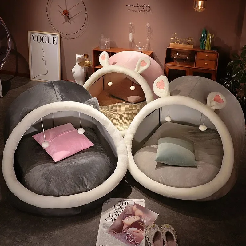 Lazy Person Sofa on the Ground Cat's Nest Christmas Cushions Sitting Cushion Cute Oversized Adult 1005008716118927