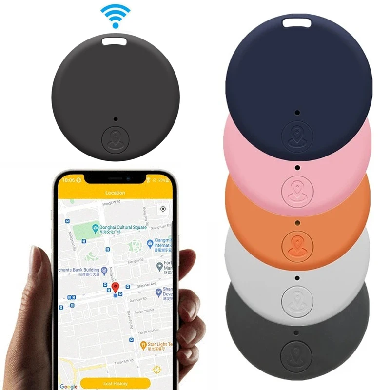 Mini GPS Tracking Device Tag Key Child Finder Dog Pet Tracker Location Bluetooth Tracker Smart 1005008723903546