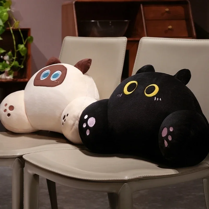 Comfortable Cat Style Back Cushion Sofa Bed Chair Lumbar Support Cushion Comfortable Throw Pillow 1005008731135902