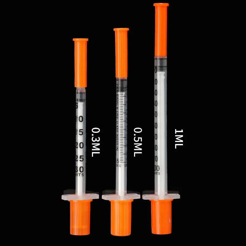 50Pcs/Pack 0.3ML 0.5ML 1ML Animal Syringe with Lab Supplies Farm Animal Cattle Sheep Horses Cat Dog 1005008733956397