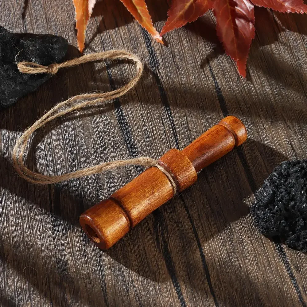 Outdoor Hunting Whistle Decoy Imitate Pheasant Duck Call Voice Call Bird Goose Voice Trap Brown Oak 1005008733978183