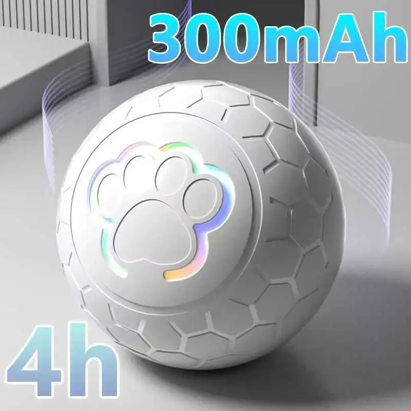Smart Dog Toy Ball Electronic Interactive Pet USB Automatic Bouncing Rolling Toy Ball 1005008741095056