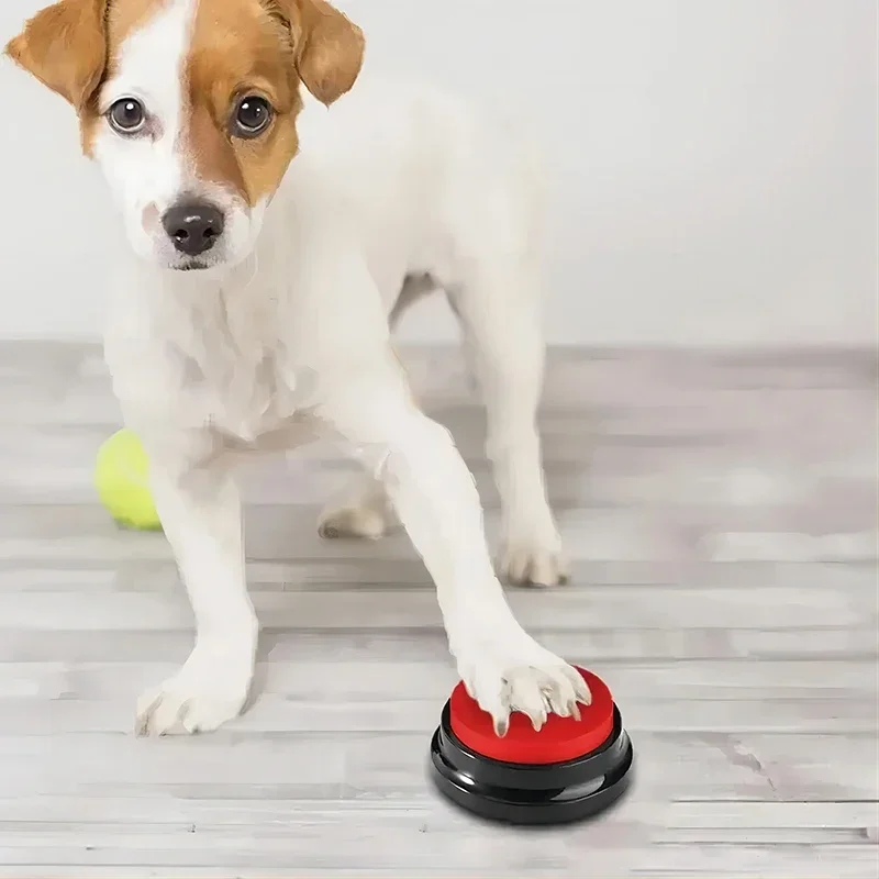 Dog Toys Fun Dogs Can Record Pet Toys Travel Talking Pet Starter Pet Talking Button Portable Cute 1005008756330213