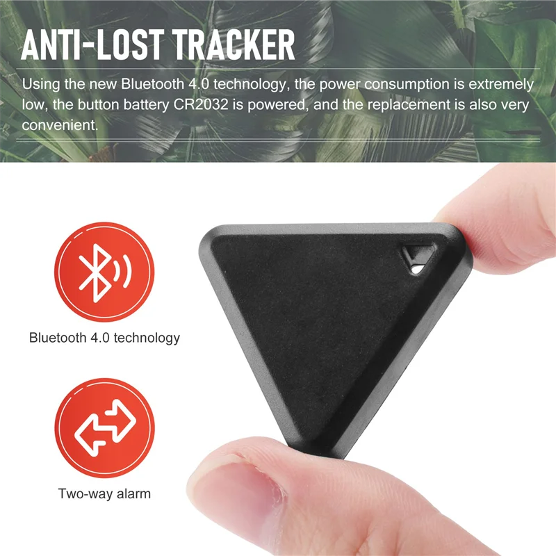 Abuo-Pet Smart Mini GPS Tracker Pet Locator Anti-Lost Waterproof Bluetooth Tracker Triangular Kids 1005008764664017