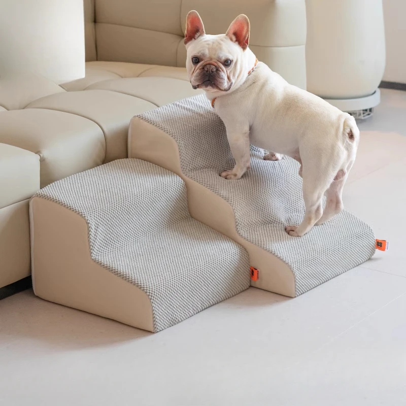 Dog Stairs Steps to Bed Slope Teddy Climbs Bed Ladder Bedside Pets Small Dog Puppy Ladder Dog Ladder 1005008783584363