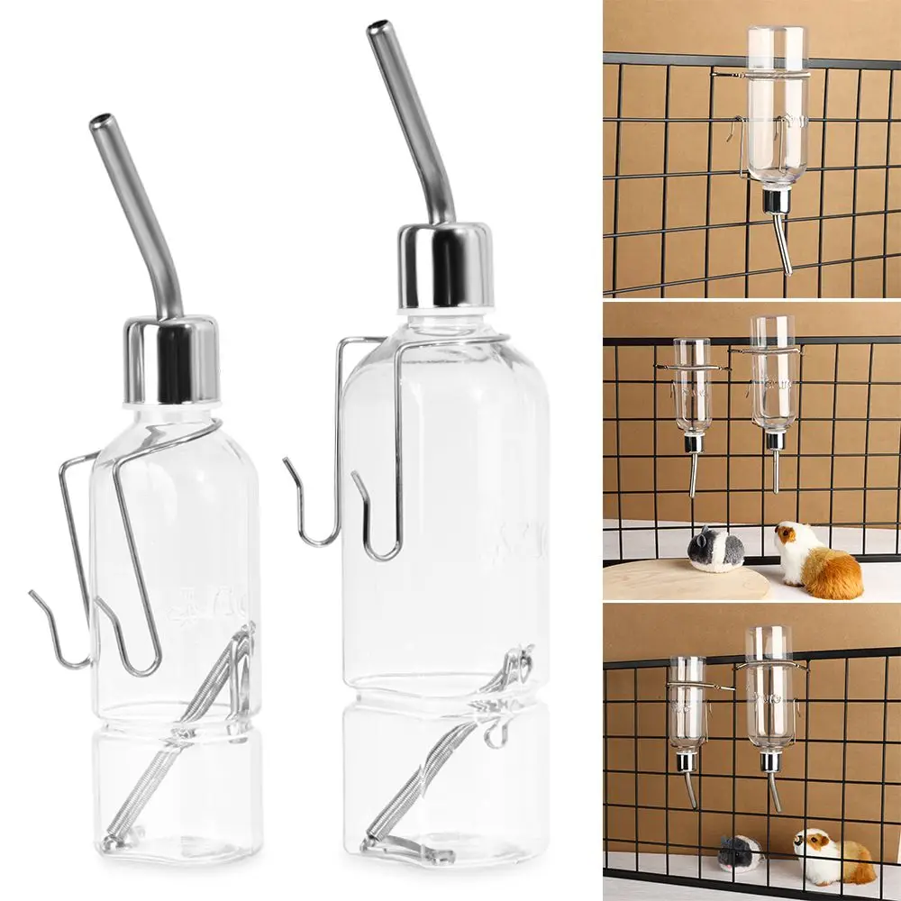 Squirrel Rabbit Small Animal Supply Guinea Pig Water Feeder Hanging Waterer Hamster Water Bottle 1005008784995615