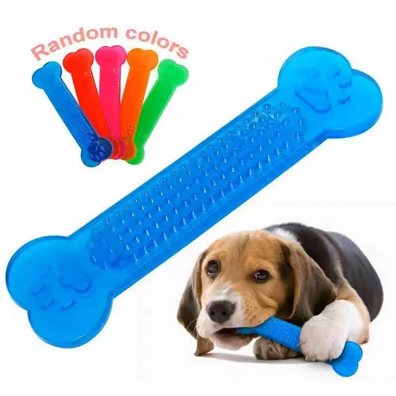 Pet Dog Chew Toys Training Games for the Dog Indestructible Rubber Bone Toy Aggressive Chewers Dog 1005008789628417