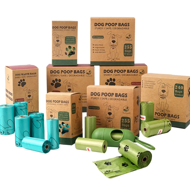 Dog Poop Bags 210pcs/255pcs Biodegradable Dog Waste Bags with 1 Dispenser 1005008792126134