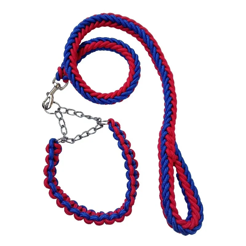 Dog Leash with P Chain Collar Traction Rope Dog Lead for Smal Large and Medium Dogs 1005008793013873