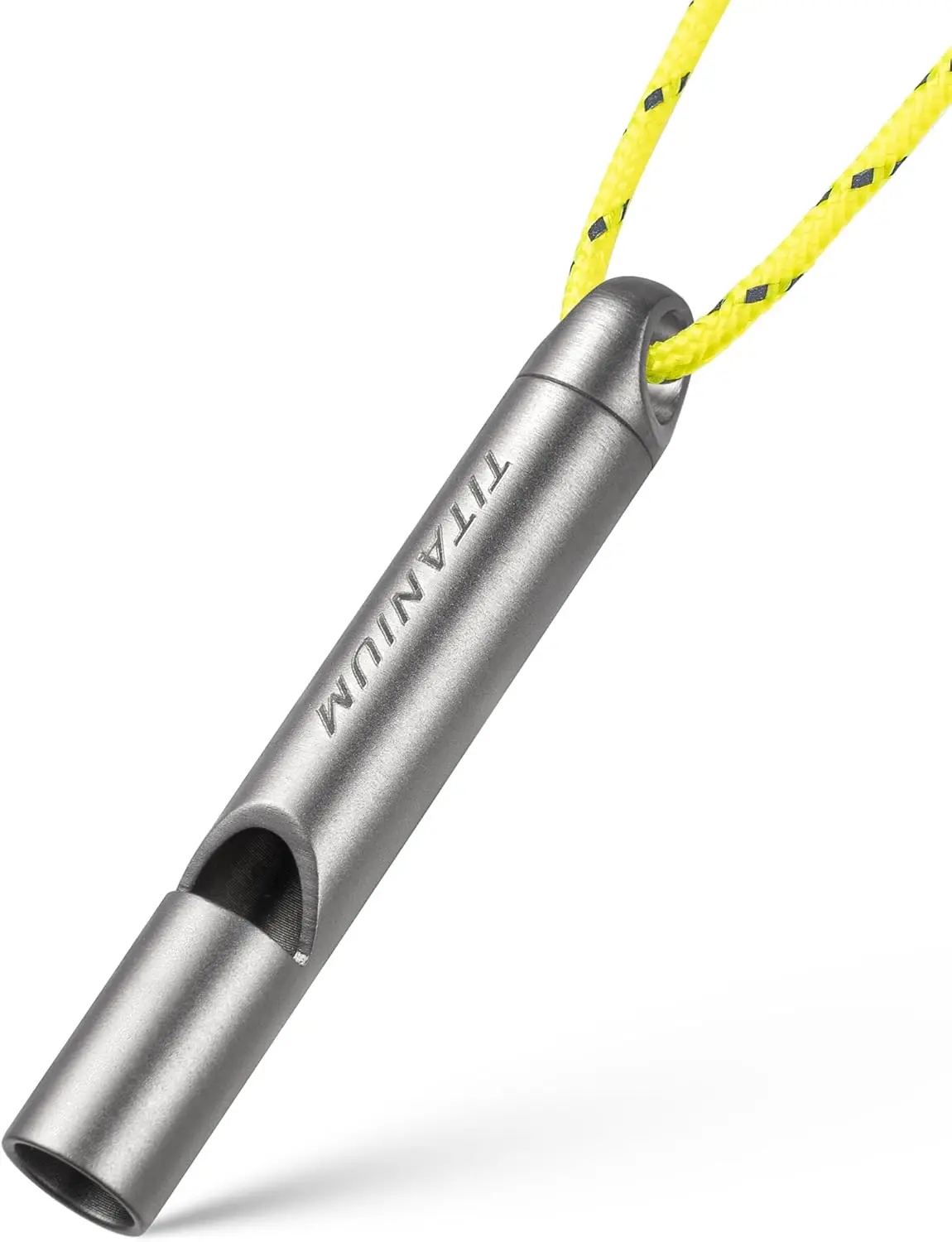 TISUR Titanium Emergency Whistle, Survival Safety Whistles for Coaches, Dog Training, Hiking 1005008802143938