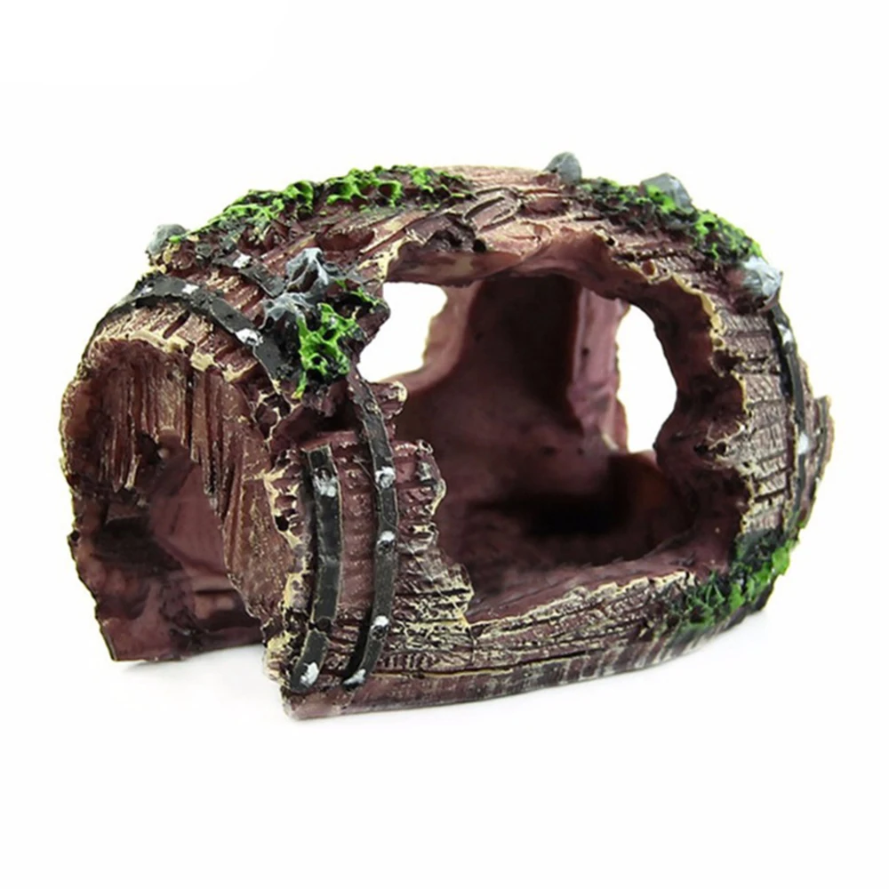 Aquarium Landscaping Accessories Fish Tank Escape House Resin Decoration (1PC) 1005008804849130