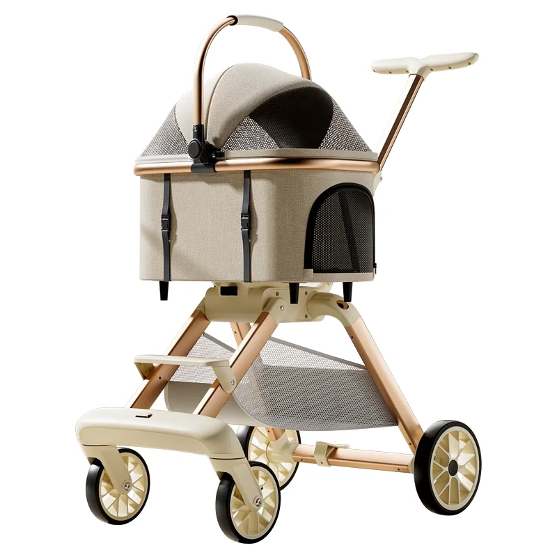 Portable Detachable Pet Stroller Cat and Dog Stroller Lightweight for Outdoor Travel 1005008806092729