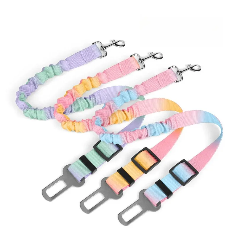 Dog Car Seat Belt Safety Protector Travel Pets Accessoriesv Leash Collar Breakaway Solid Harness 1005008809143040