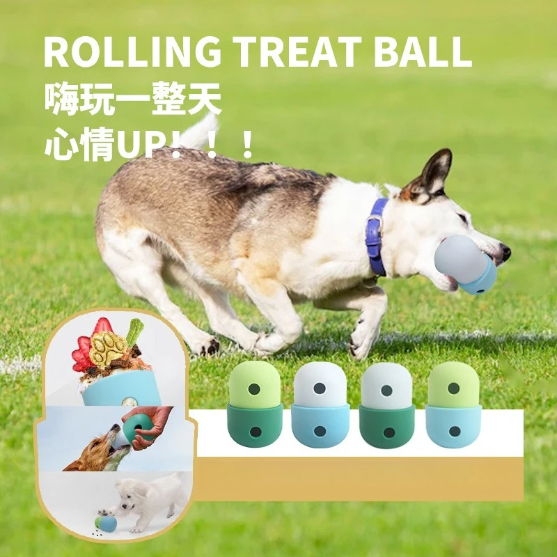 Dog Toys Leaking Ball Funny Interactive Pet Slow Feeder Bowl Puzzle Toy Tooth Cleaning Chew Supplies 1005008809790218